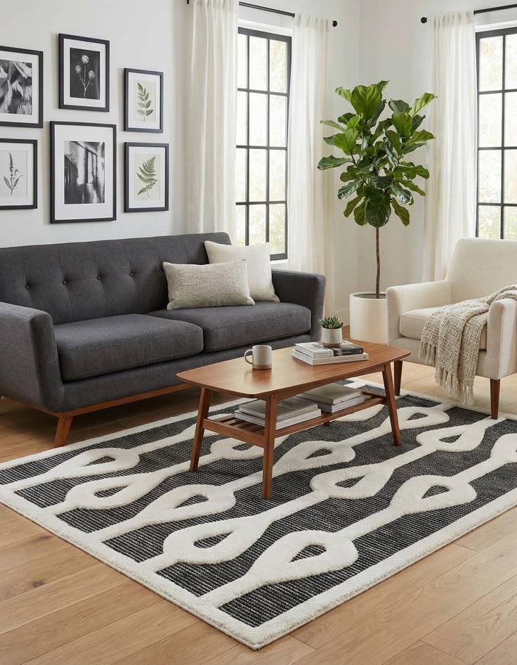 Detail image of 5' x 7' Prismatic Rug