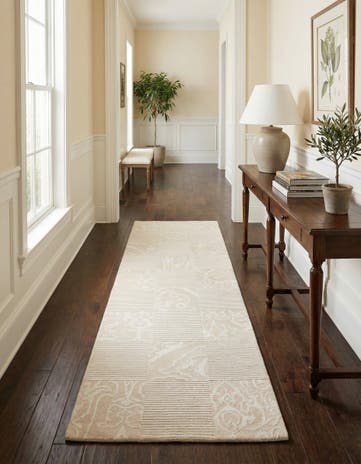 2' 9 x 10' 2 Hand Knotted Darya Wool Runner Rug