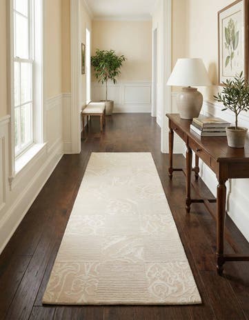 2' 9 x 10' 2 Hand Knotted Darya Wool Runner Rug