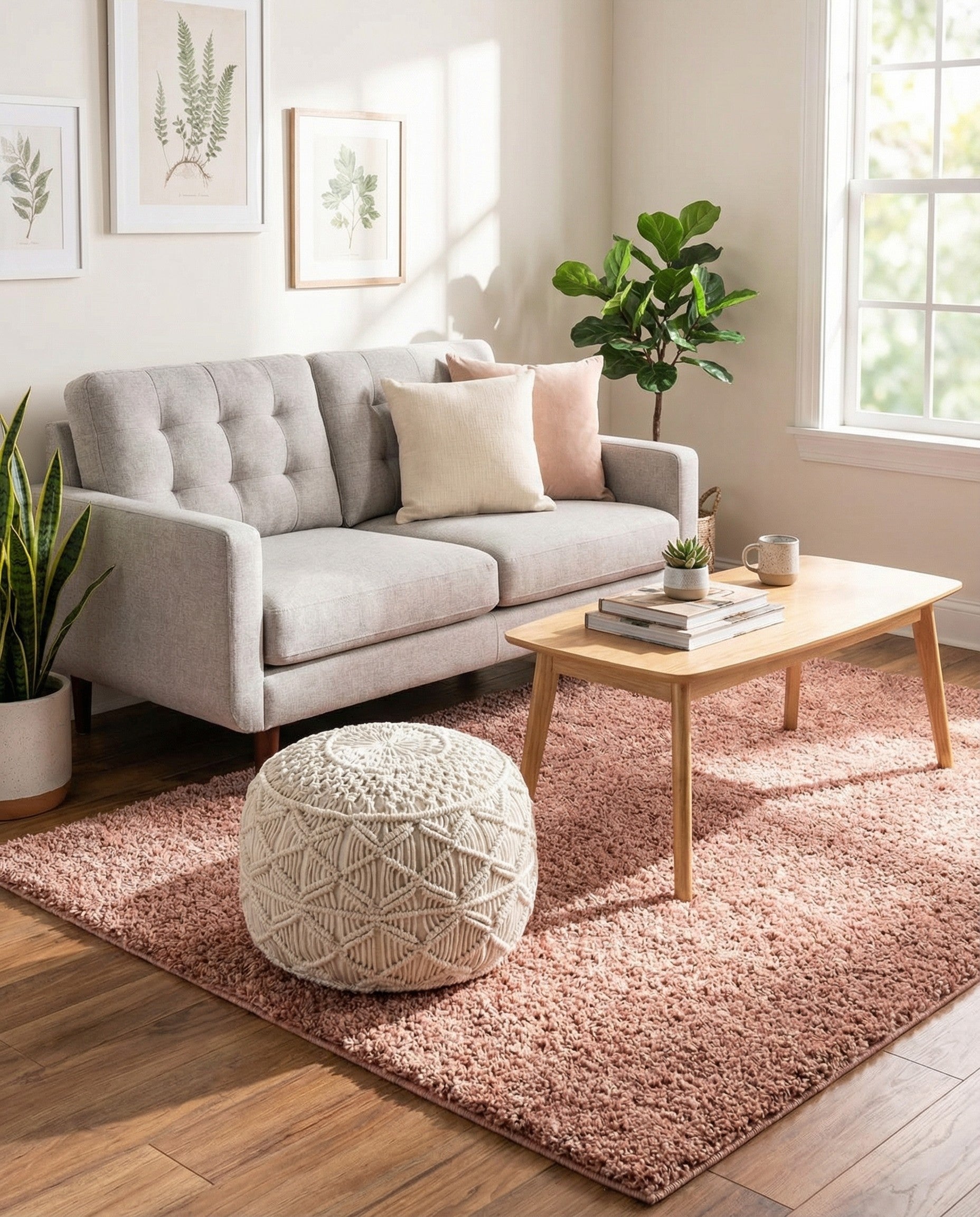  4' x 6' Jill Zarin Shaggy Chic Rug