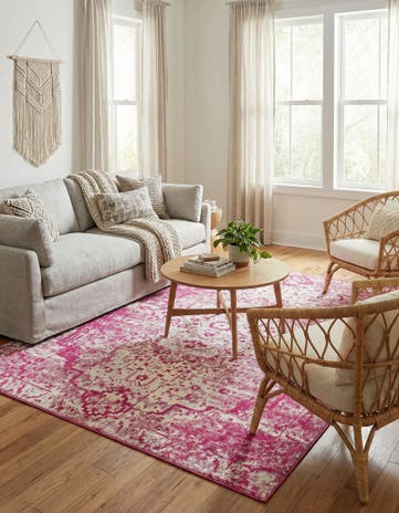 Pink Amulet Rug