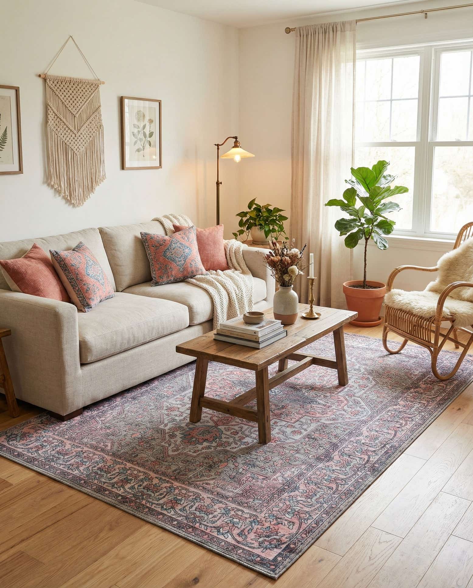 5' 3 x 8' Washable Mangata Rug
