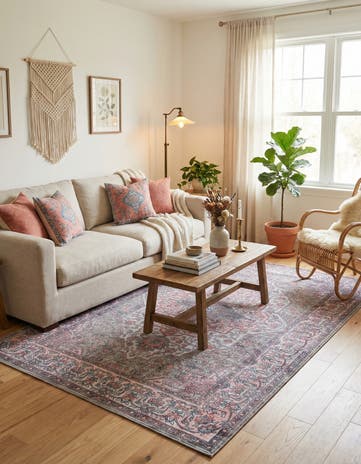 5' 3 x 8' Washable Mangata Rug