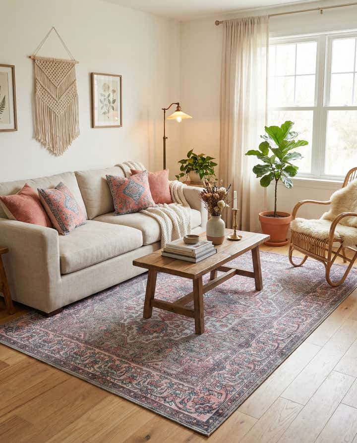 5' 3 x 8' Washable Mangata Rug