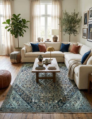 5' 5 x 8' 10 Vintage Rug