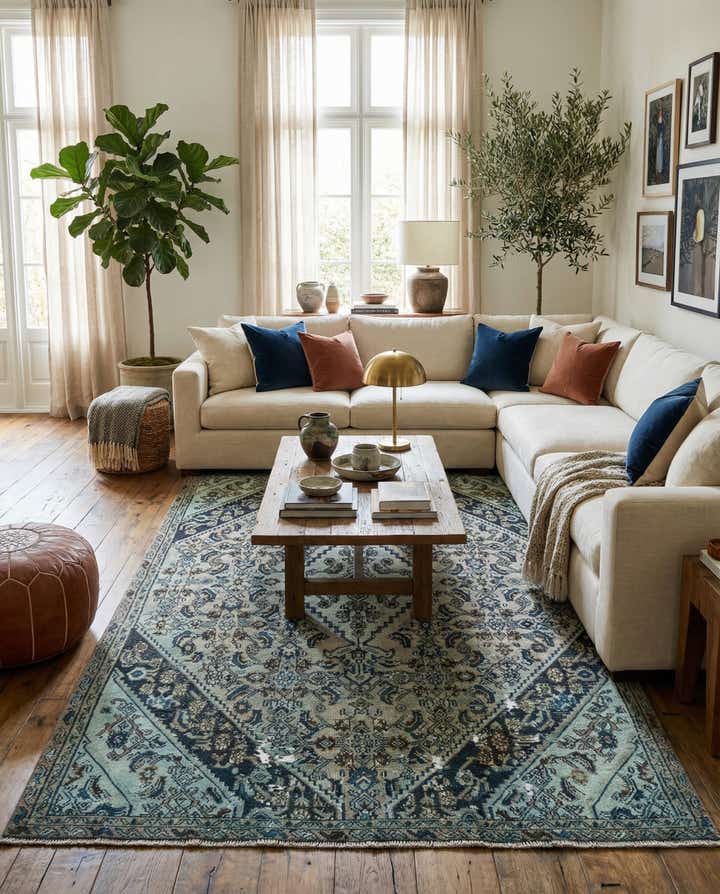 5' 5 x 8' 10 Vintage Rug