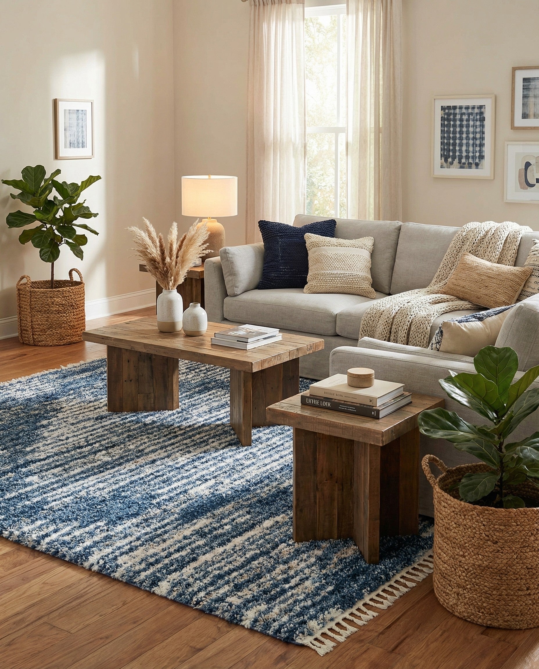  10' x 10' Serenity Shag Square Rug