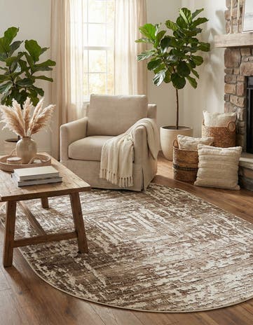 4' x 6' Hermitage Oval Rug