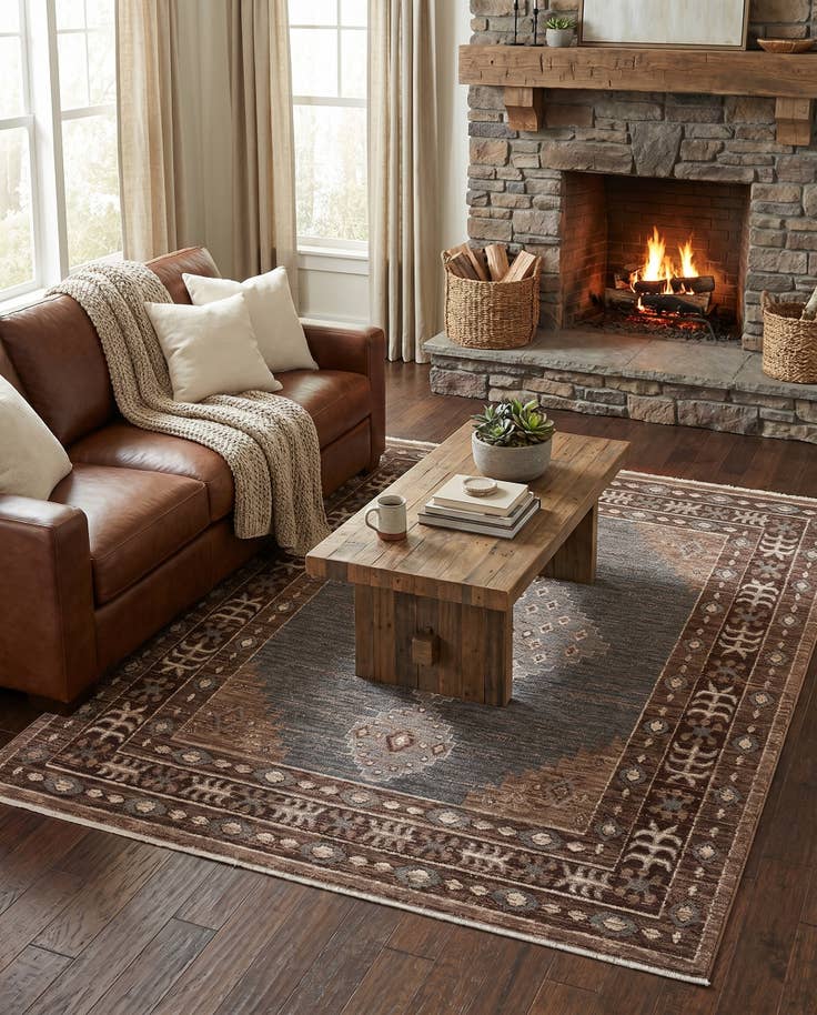 Detail image of 8' x 10' Grand Tradition Rug