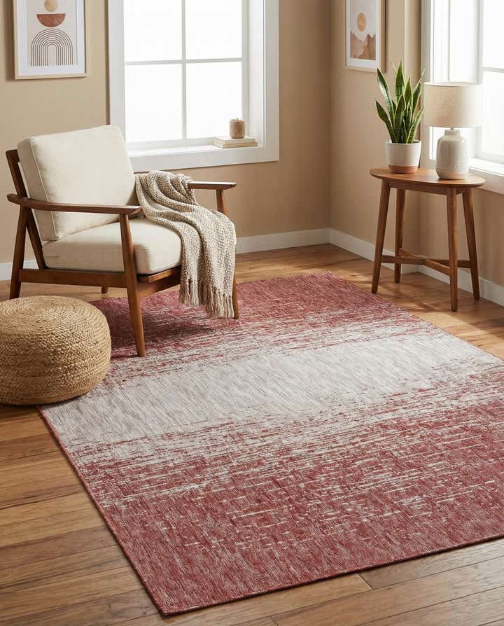 4' x 6' Easy-Clean Modern Indoor / Outdoor Rug