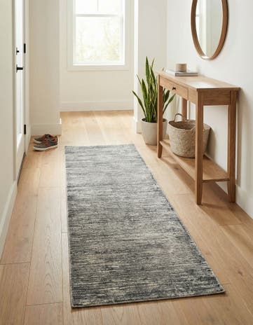 Gray Finsbury Runner Rug
