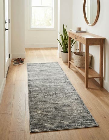 Gray Finsbury Runner Rug