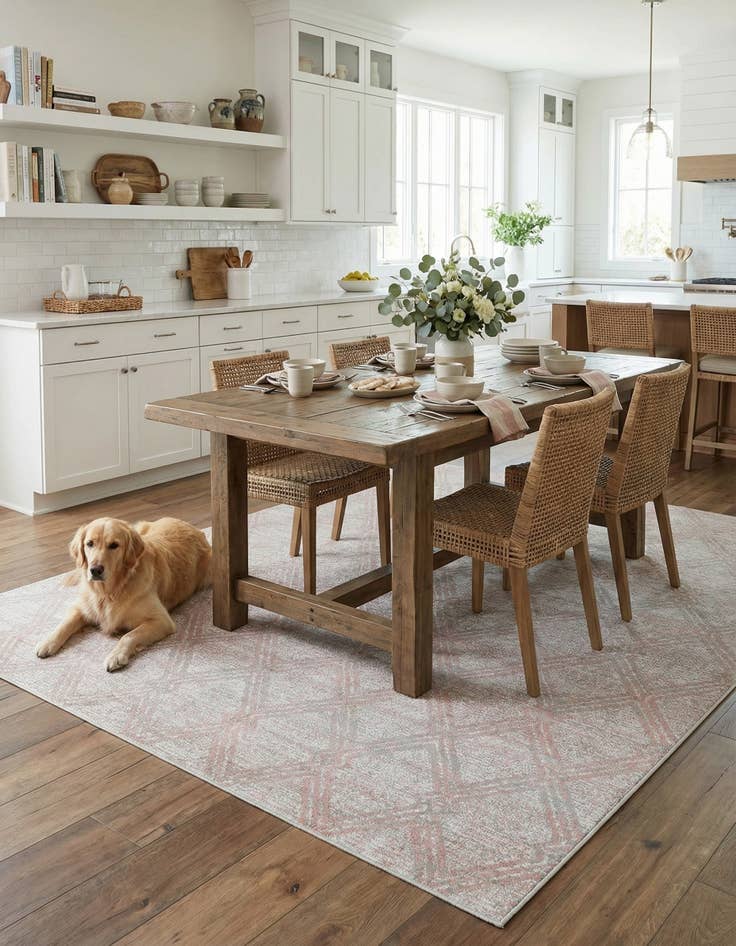 Detail image of 9' x 12' Kamala Washable Rug