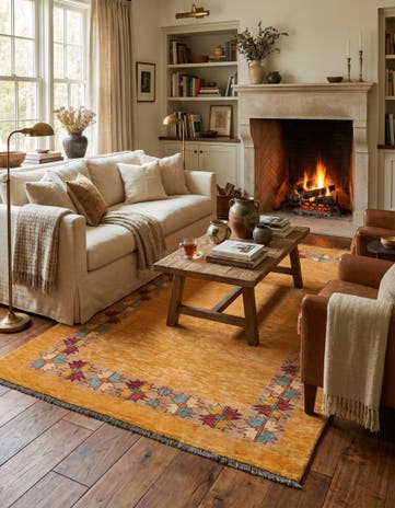 4' 2 x 6' Hand Knotted Peshawar Ziegler Rug
