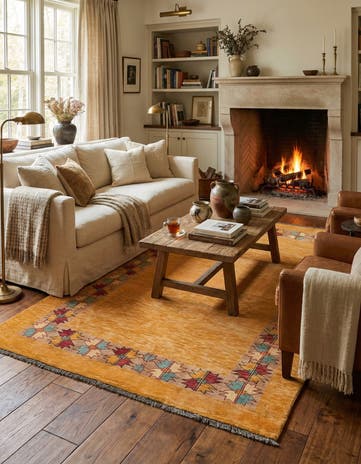 4' 2 x 6' Hand Knotted Peshawar Ziegler Rug