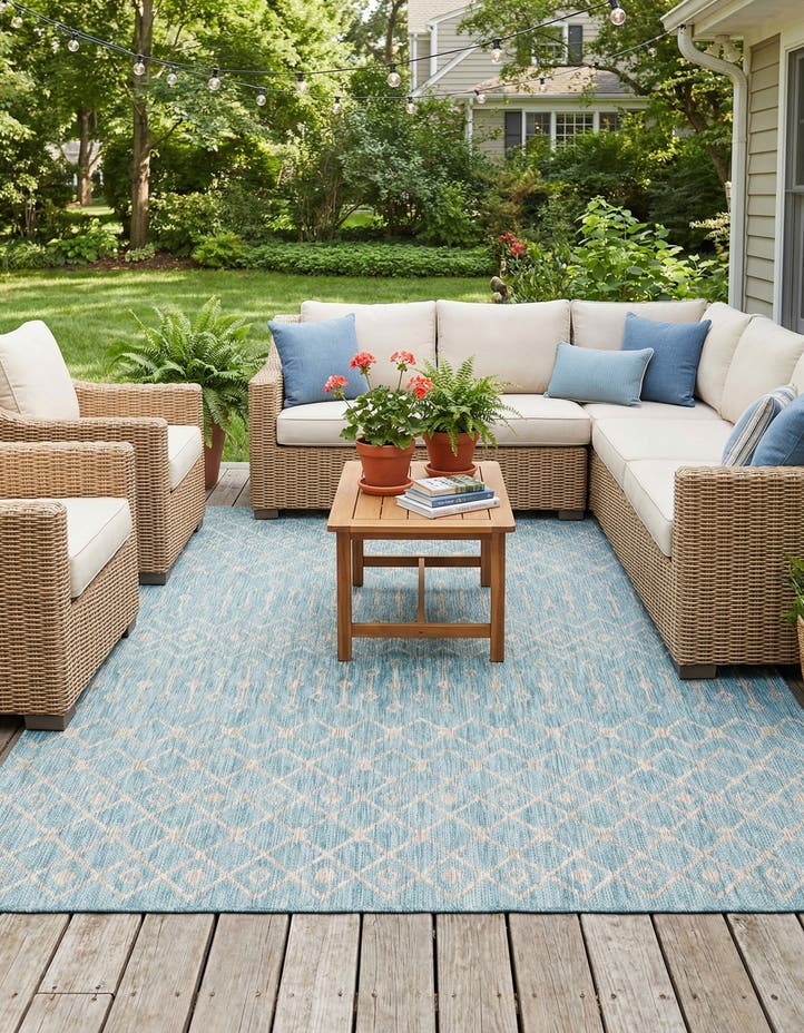 9' x 12' Easy-Clean Lattice Indoor / Outdoo...