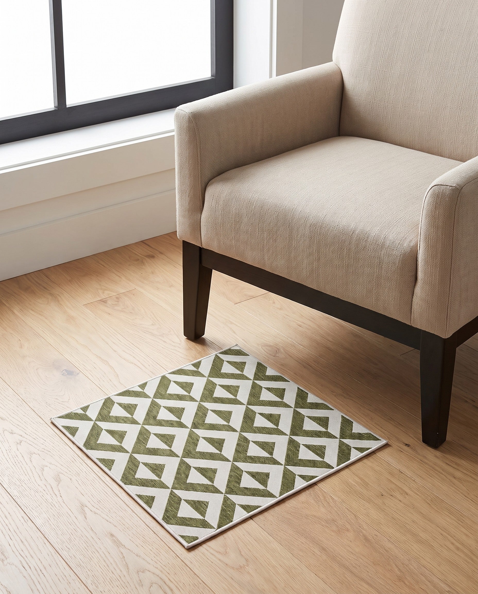 1' 4 x 1' 4 Easy-Clean Jill Zarin Napa Indoor / Outdoor Sample Rug