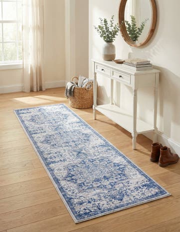 2' x 10' Washable Renaissance Runner Rug