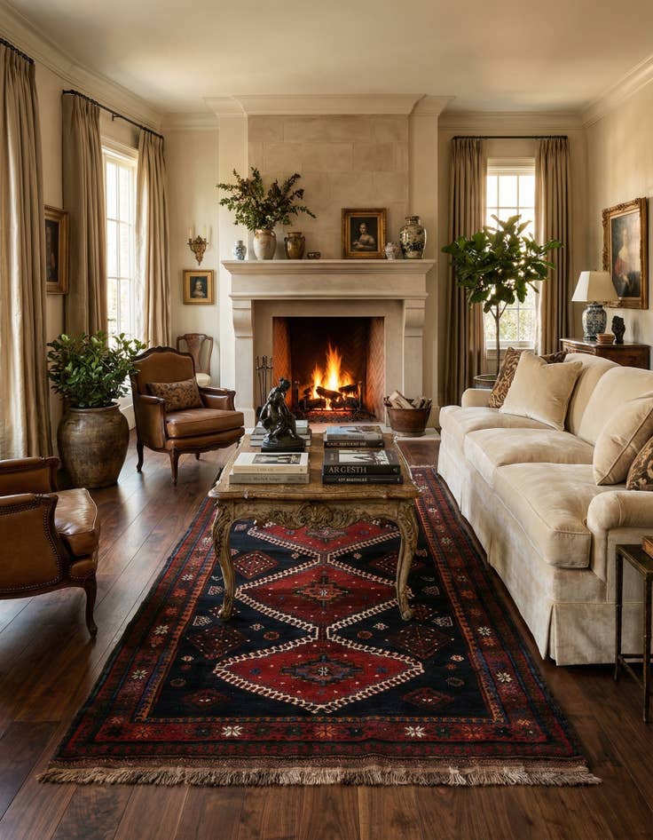 Detail image of 4' 11 x 8' 10 Luribaft Rug