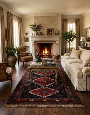 4' 11 x 8' 10 Luribaft Rug