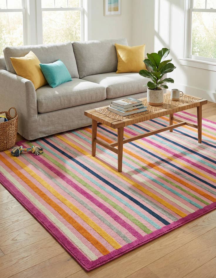 Detail image of 9' x 12' Easy-Clean Aruba Indoor / Outdoor Rug
