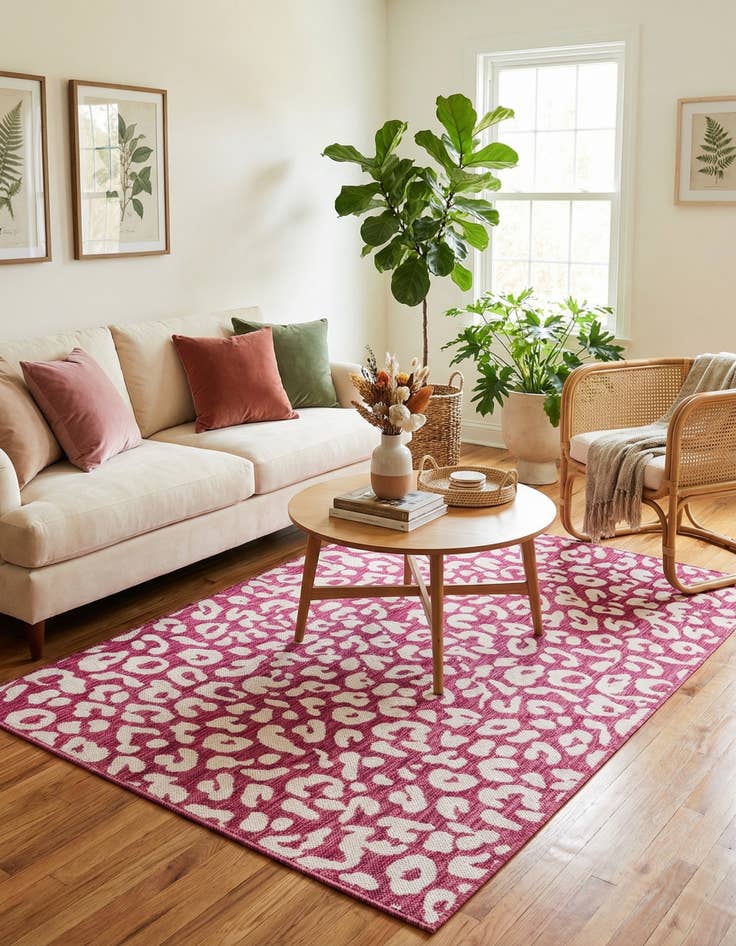 Detail image of  4' x 6'  Washable Safari Indoor / Outdoor Rug