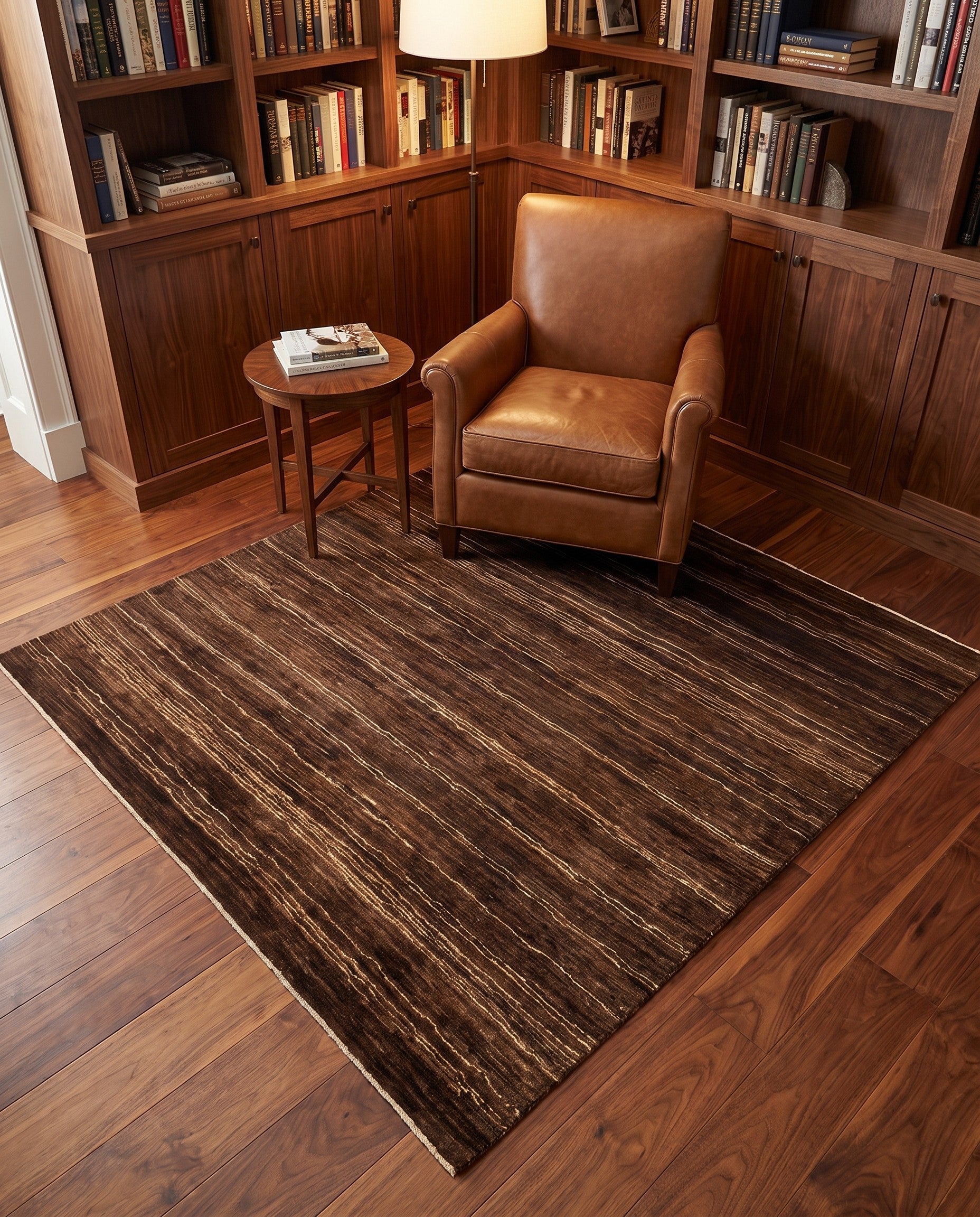 6' x 6' 6 Hand Knotted Kashkuli Gabbeh Wool Square Rug