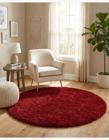5' 3 x 5' 3 Marilyn Monroe™ Shag Round Rug