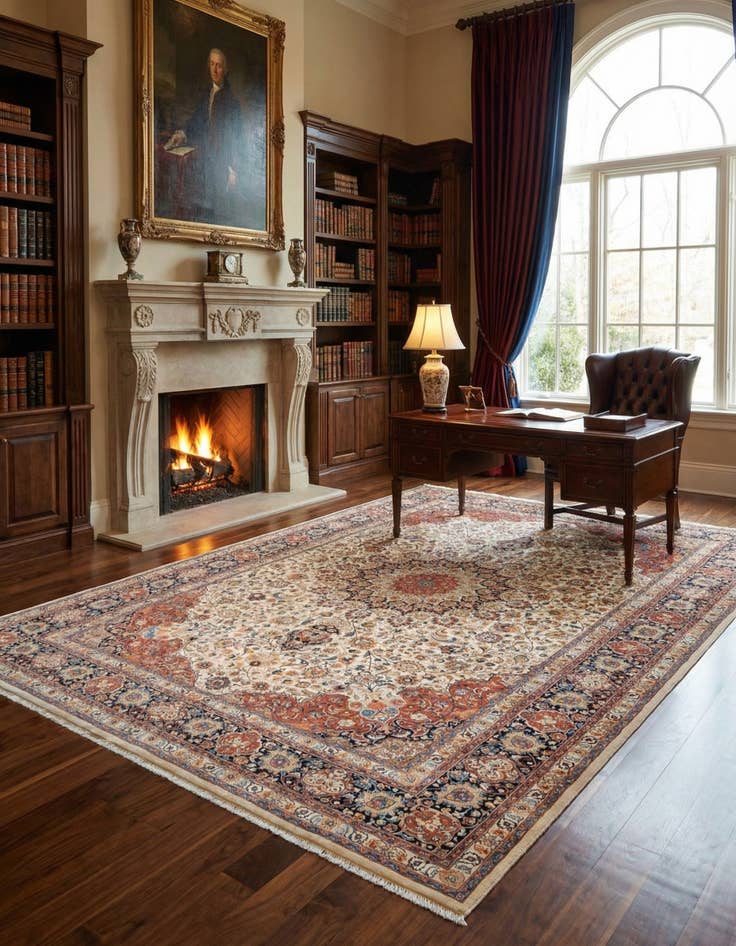 Detail image of 11' 8 x 16' 4 Kashmar Rug