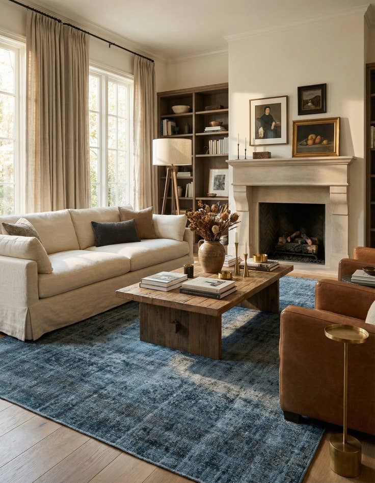 Detail image of  8' 6 x 13' 5  Hand Knotted Ultra Vintage Persian Wool Rug