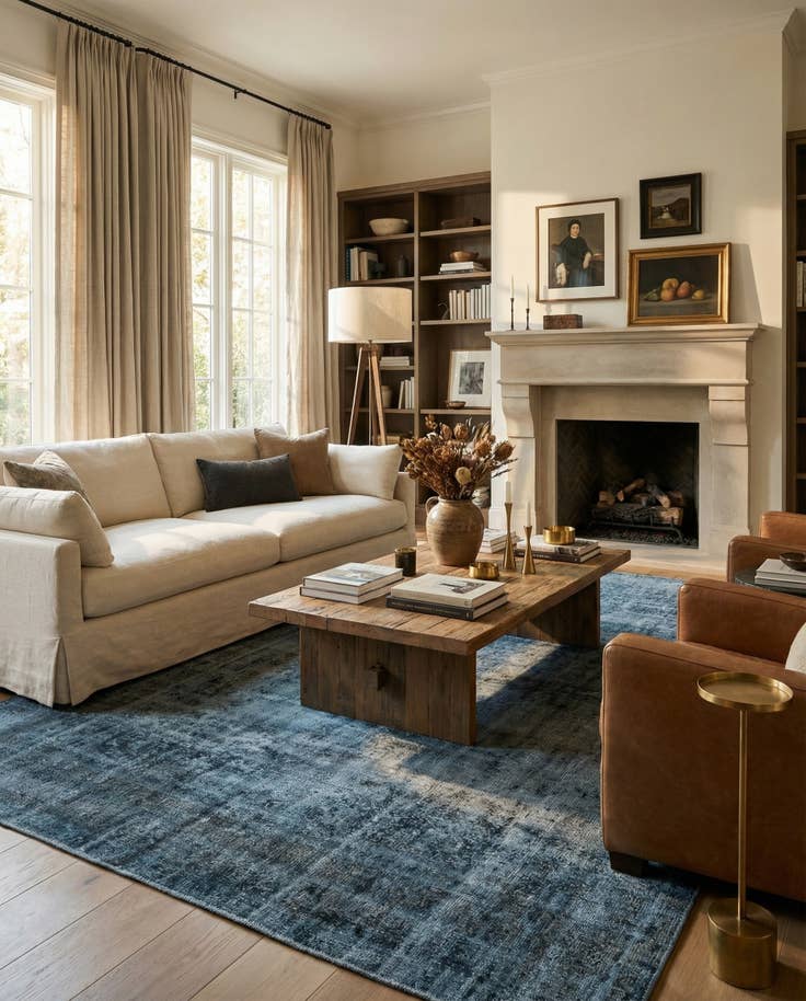 Detail image of 8' 6 x 13' 5 Hand Knotted Ultra Vintage Persian Wool Rug