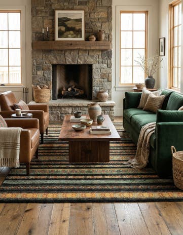 6' 6 x 9' 8 Juma Wool Rug