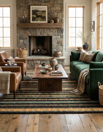 6' 6 x 9' 8 Juma Wool Rug
