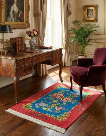 2' 2 x 3' 1 Hand Knotted Tabriz Persian Rug