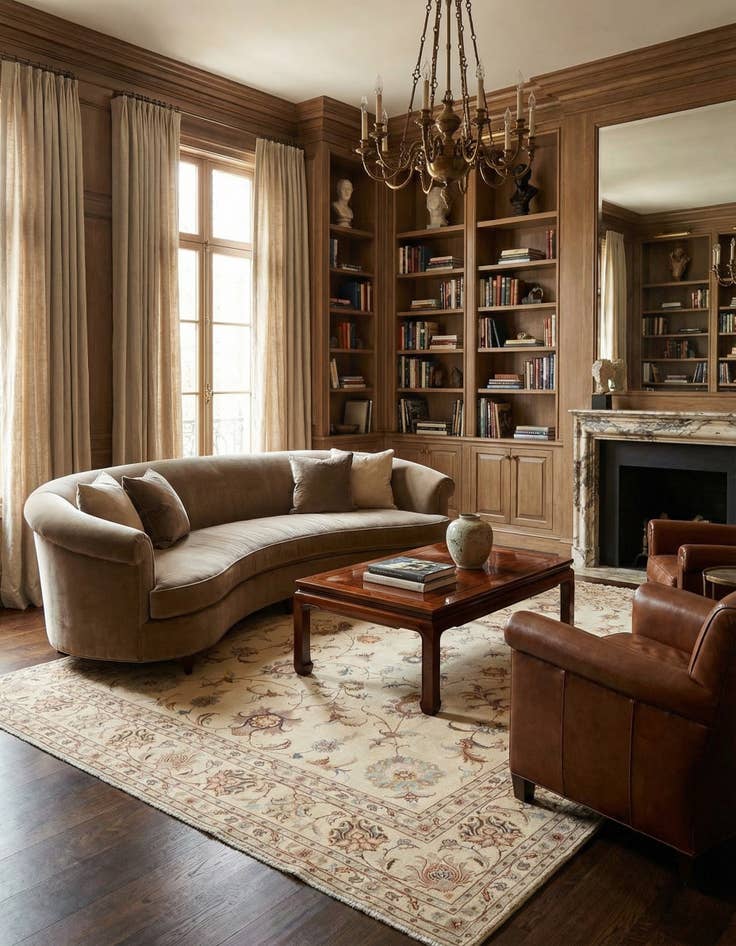 Detail image of 6' 8 x 8' 5 Tabriz Rug