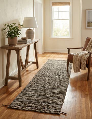 2' 6 x 10' 4 Hand Knotted Darya Wool Runner Rug