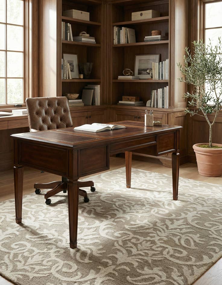 Detail image of 5' x 7' Agra Rug