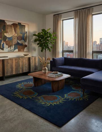 7' 7 x 7' 8 Luna Square Rug