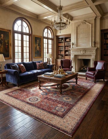 9' 9 x 13' 9 Hand Knotted Amina Rug