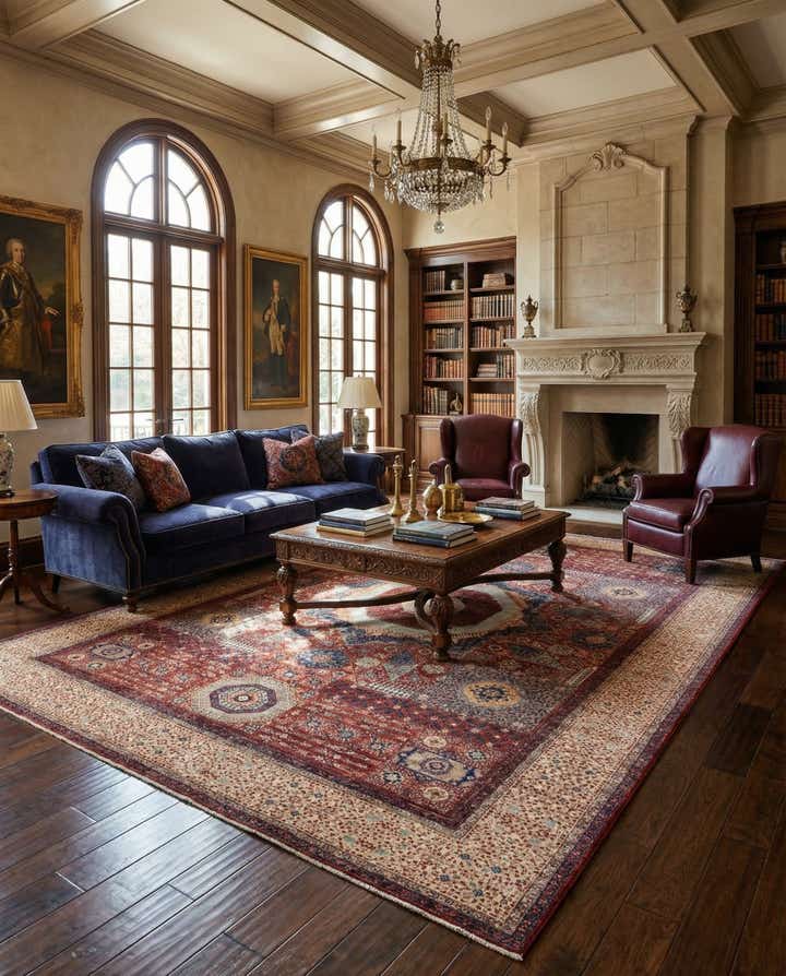 9' 9 x 13' 9 Hand Knotted Amina Rug