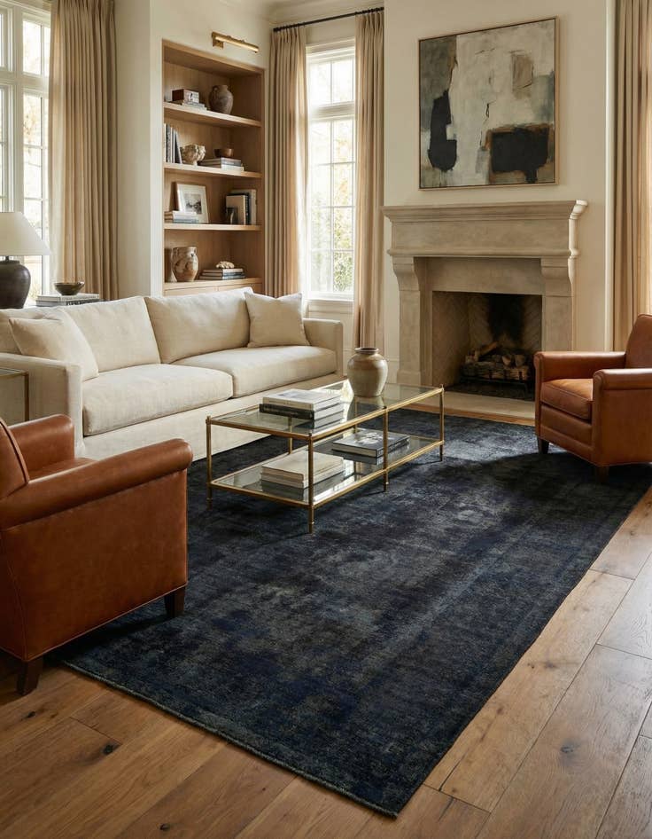 Detail image of 10' x 12' 10  Hand Knotted Ultra Vintage Persian Wool Rug