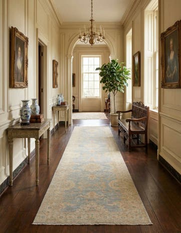4' 3 x 13' 1 Ziegler Wool Runner Rug