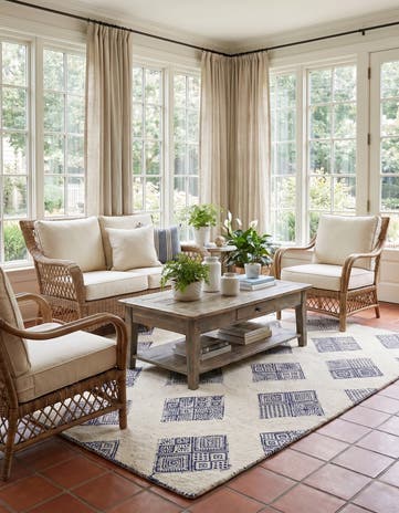 5' 2 x 8' 4 Hand Knotted Rug