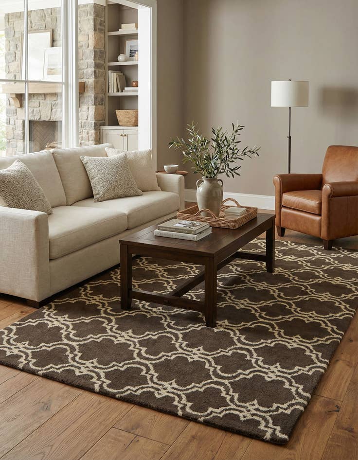 Detail image of 5' 1 x 7' 11 Luna Rug