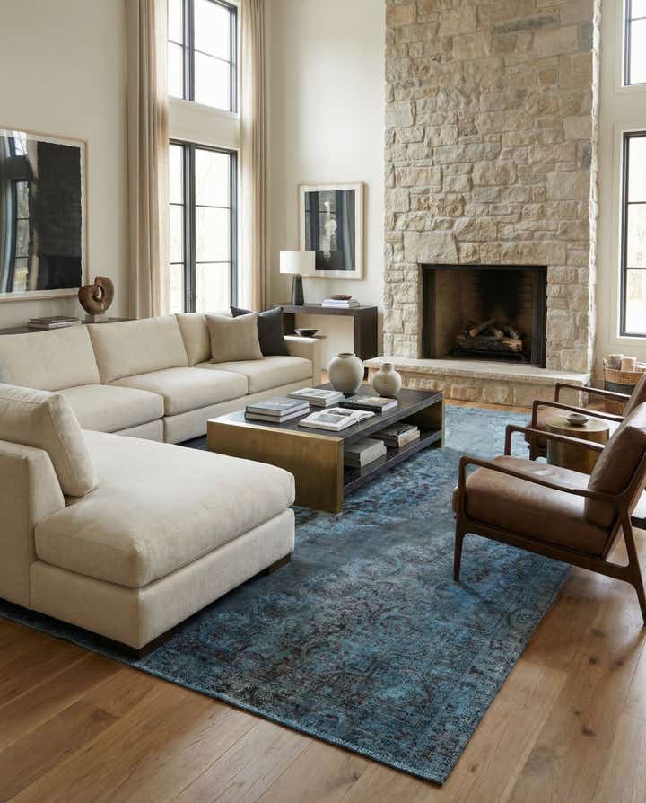 8' 4 x 11' 6 Hand Knotted Ultra Vintage Persian Wool Rug