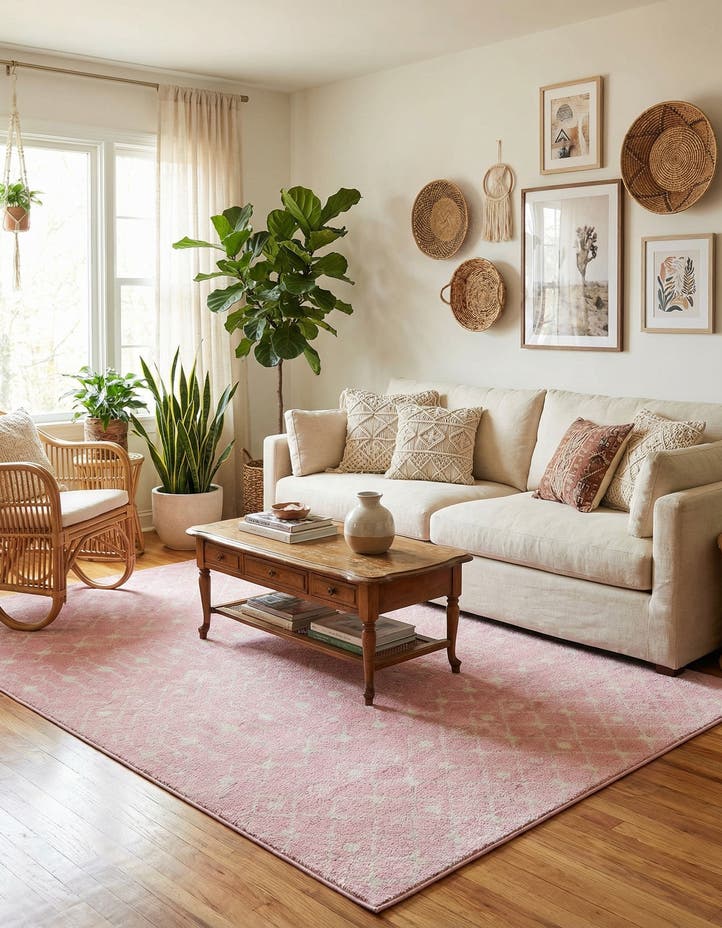7' 10 x 10' Moroccan Trellis Rug