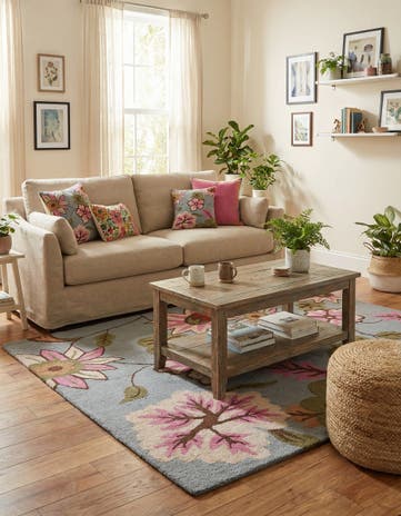 4' x 5' 10 Agra Rug