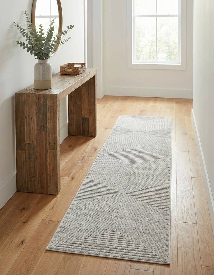 Detail image of 2' x 8'  Washable Sabrina Soto Indoor / Outdoor Runner Rug