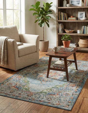 Blue Isabella Rug