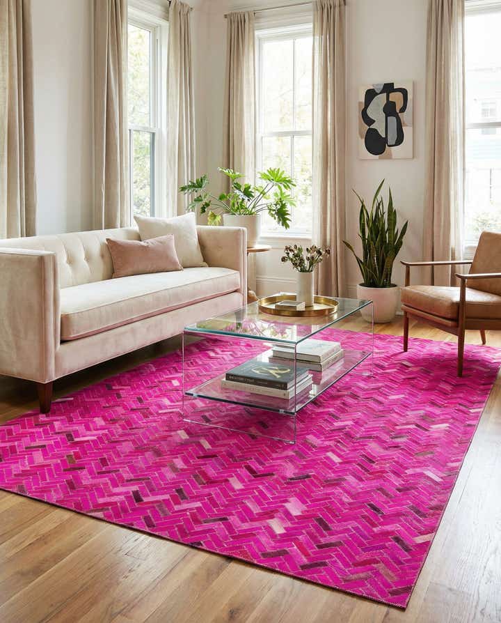 5' x 7' 10 Cowhide Rug